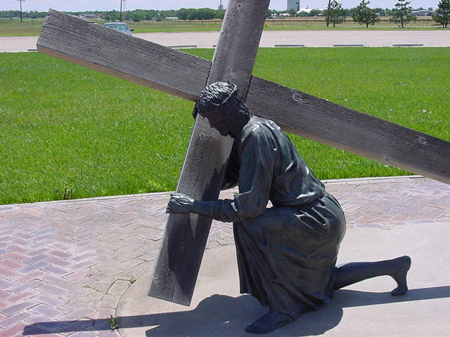 #11 Christ on One Knee, with Cross