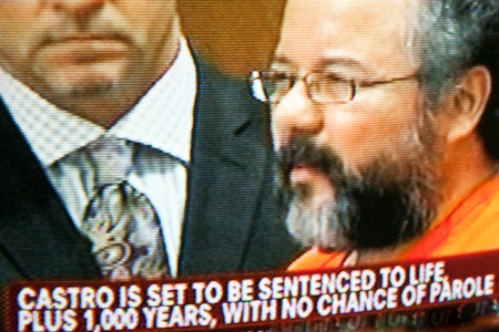 Ariel Castro at sentencing