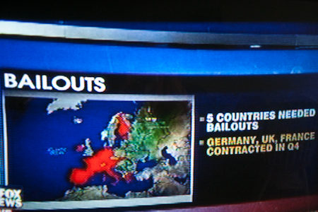 Euro bailout map, FOX News