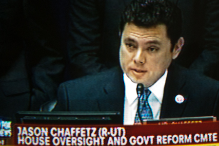 Cong. Jason Chaffetz, (Rep/UT)