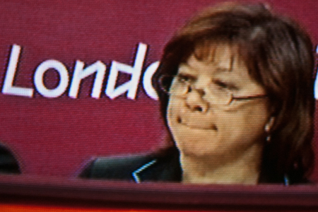 Judge bites her lip