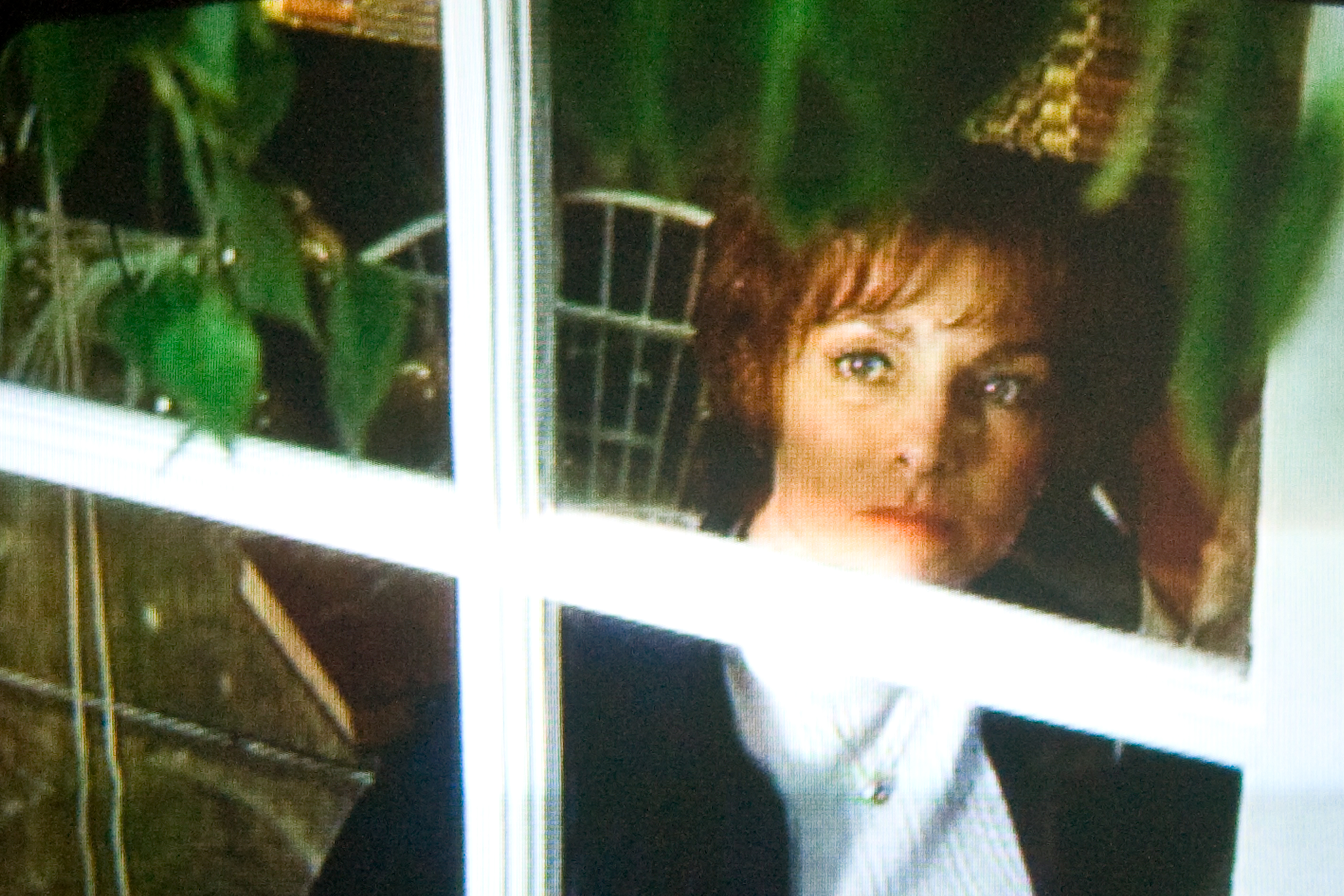 Marilyn Lovell keeping watch