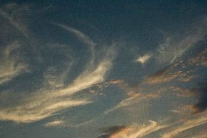 angel, swirl clouds