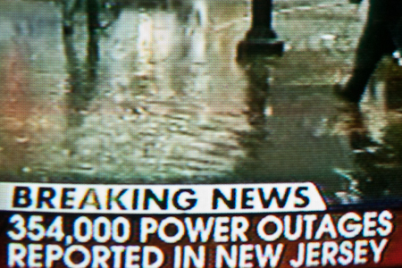 354,000 power outages - New Jersey